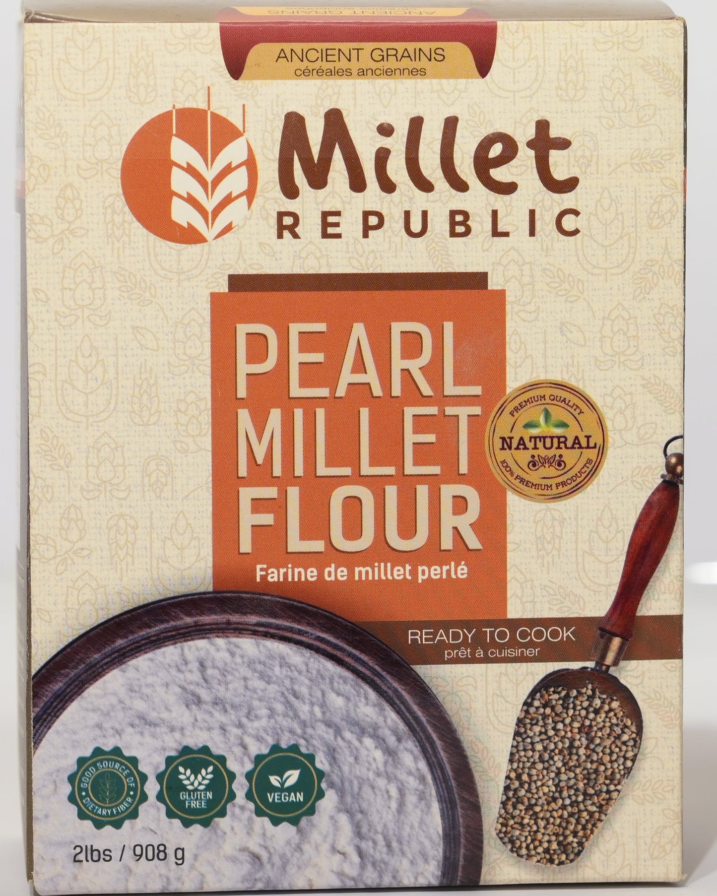 Pearl millet flour: 2 lbs