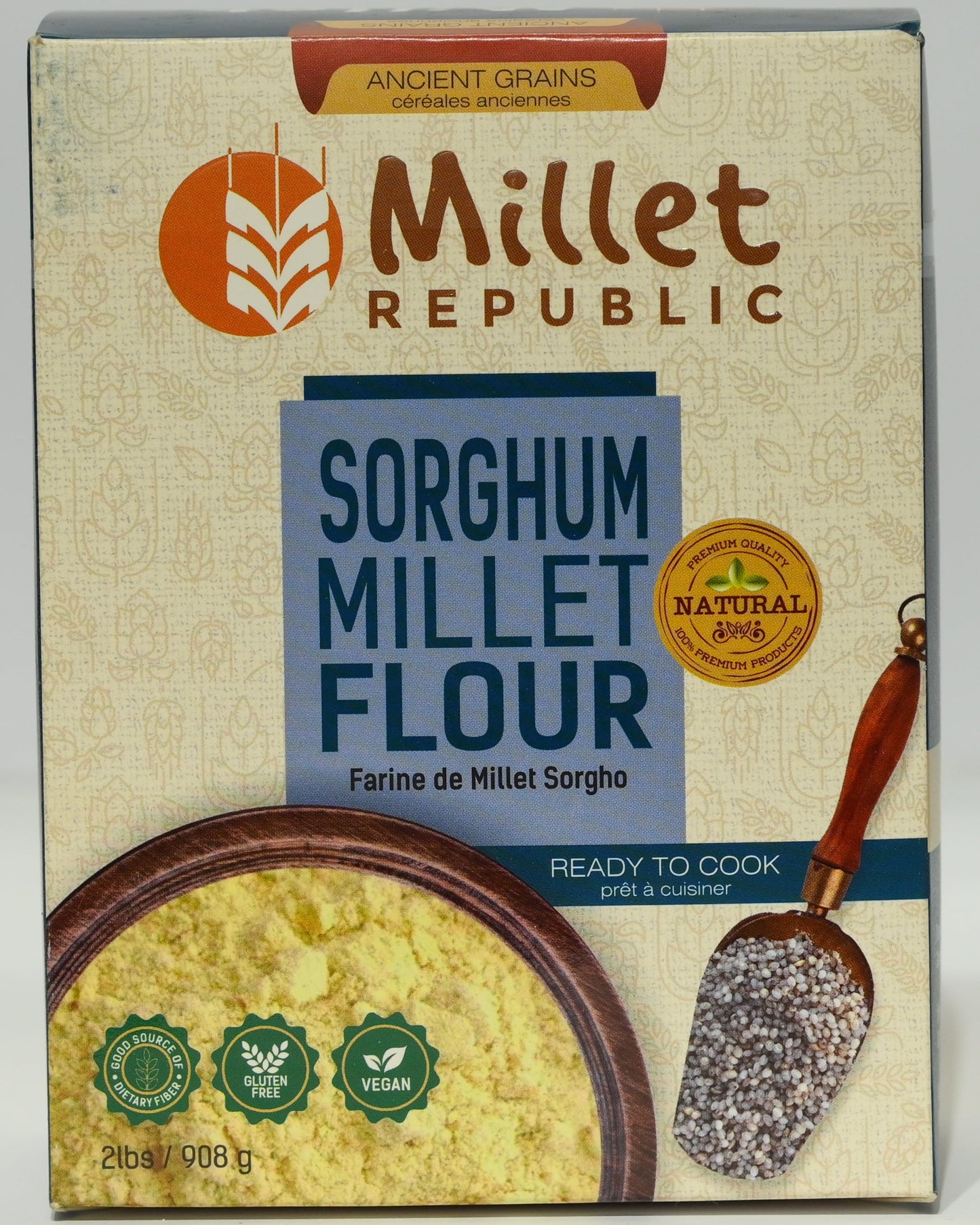 Sorghum millet flour: 2 lbs
