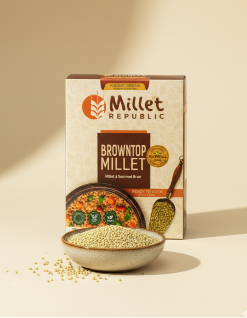 Browntop Millet : 2 lbs